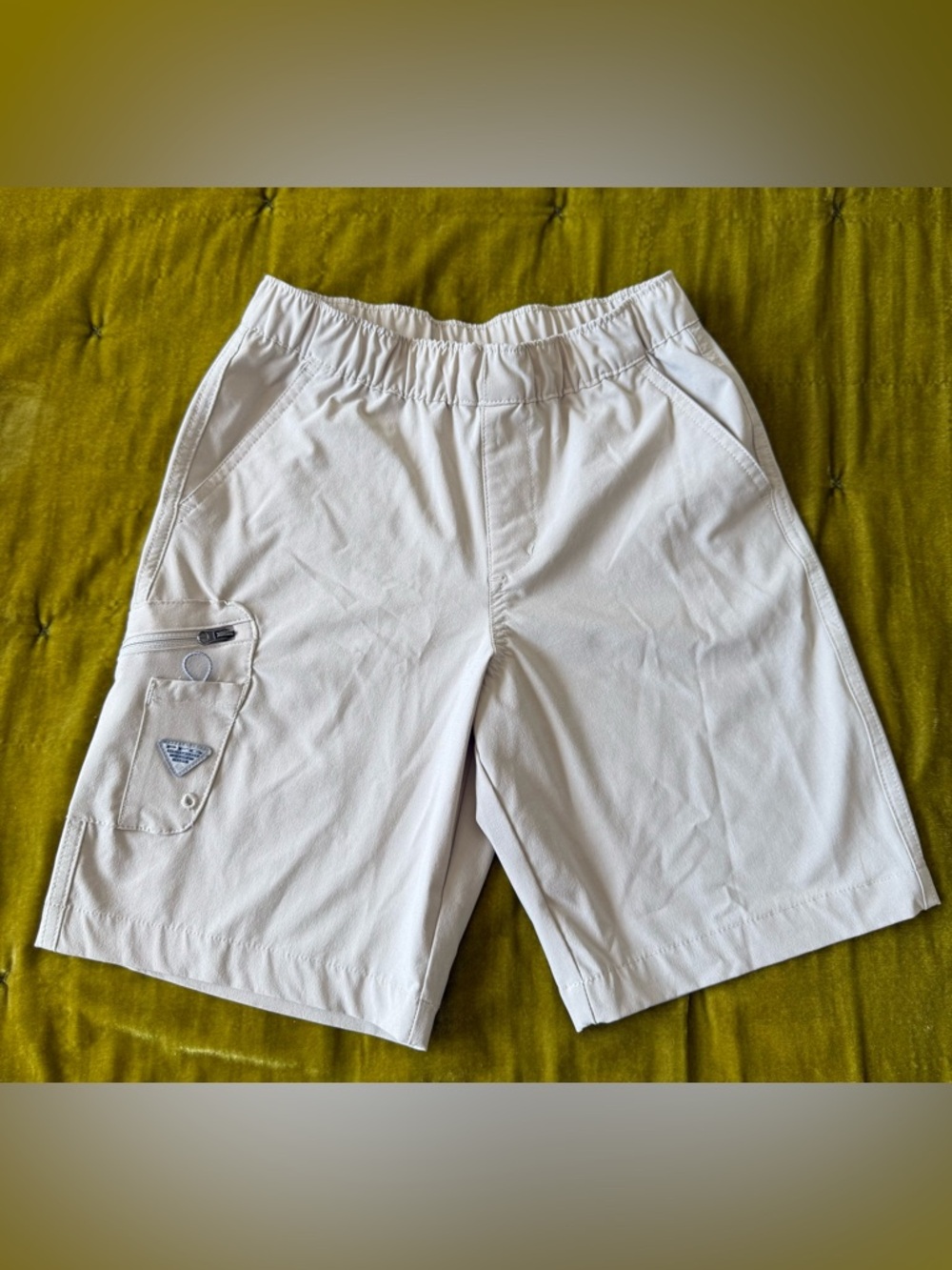 Columbia Boy’s Khaki Cargo Shorts